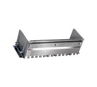 Rascadores adhesivos para azulejos Paleta dentada de acero inoxidable con bordes de muesca cuadrada de 12 mm en proyectos de mosaicos Paleta dentada ajustable con niveladores para proyectos de pisos