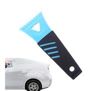 Rascadores de hielo para parabrisas pequeño ergonómico práctico | Rascador de ventanas para camión SUV techo limpieza de emergencia invierno mantenimiento jardín y césped
