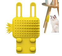 Rascadores Para Cara De Gato - Cepillo Autolimpiante Para Gatos | Cepillo Para Gatos De Silicona | Autopeluquero Para Gatos, Cepillo De Masaje Portátil Suave Para Aliviar La Picazón, Peines De Masaj