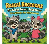 Rascal Raccoons: The Great Forest Adventure: Children's Storybooks| Three Raccoon Siblings, One Wild Journey!| Adventure| Animals| For ages 3-8| 30 Pages| Size 8.5 x 8.5 (Childrens Books)