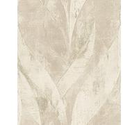 Rasch A.S. Création 520033 Concrete - Papel pintado no tejido con diseño gráfico en beige y dorado (10,05 x 0,53 m)