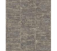 Rasch A.S. Création 617641 - Papel pintado (10,05 m x 0,53 m), color negro y dorado