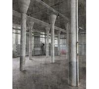 Rasch A.S. Création Factory IV 429725 - Papel pintado no tejido (industrial, 3,00 x 2,50 m), color gris