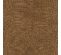 Rasch African Queen III 751314 - Papel pintado no tejido con aspecto de piel de cocodrilo, color marrón