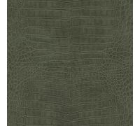 Rasch African Queen III 751352 - Papel pintado no tejido con aspecto de piel de cocodrilo, color verde