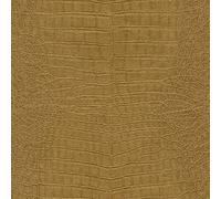 Rasch African Queen III 751369 - Papel pintado no tejido con aspecto de piel de cocodrilo, color dorado