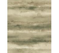Rasch Florentine IV - Papel pintado de vinilo (10,05 m x 0,53 m), diseño de rayas, color crema, dorado y verde