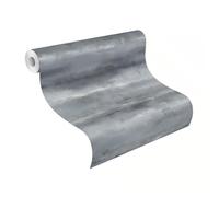 Rasch Florentine IV - Papel pintado de vinilo (10,05 m x 0,53 m), diseño de rayas, color gris, dorado y azul