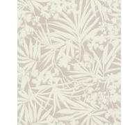 Rasch Papel pintado 330304 con plantas tropicales en gris, de la colección Paraiso, 10,05 m x 0,53 m (largo x ancho)