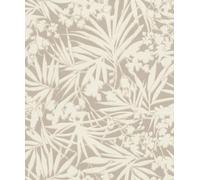 Rasch Papel pintado 330311 con plantas tropicales, color beige, de la colección Paraiso, 10,05 m x 0,53 m (largo x ancho)