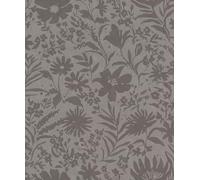 Rasch Papel pintado 330441 con flores en gris de la colección Paraiso, 10,05 m x 0,53 m (largo x ancho)