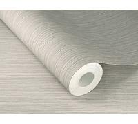 Rasch Papel pintado 537680 - Papel pintado no tejido gris claro con estructura de líneas finas, colección Curiosity - 10,05 m x 0,53 m