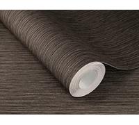 Rasch Papel pintado 537758 - Papel pintado no tejido negro con estructura de líneas finas, colección Curiosity - 10,05 m x 0,53 m