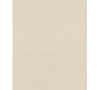Rasch Papel pintado 633788 - Papel pintado de fieltro en color crema de la colección Color your life - 10,05 m x 0,53 m (largo x ancho)