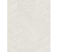 Rasch Papel pintado 822816 - Papel pintado no tejido con patrón gráfico en tonos grises claros de la colección Color your life - 10,05 m x 0,53 m (largo x ancho)