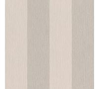 Rasch Papel pintado 844023 - Papel pintado no tejido con rayas en color rosa claro y gris de la colección Perfecto VI - 10,05 m x 0,53 m (largo x ancho x alto)