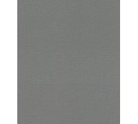 Rasch Papel pintado de fieltro monocolor en gris con estructura textil, de la colección Cambio de papel pintado II-10,05 m x 0,53 m (largo x ancho)