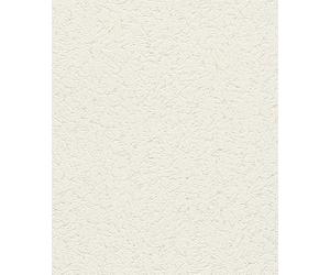Rasch Papel Pintado de Pared Decorativo No Tejido con Estructura de Yeso en Color Blanco de la Colección Das Beste - Papeles Pintados de Pared - 10,05 m x 0,53 m (LxB)