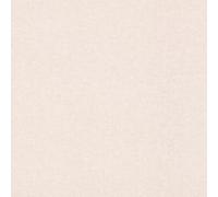 Rasch Papel pintado infantil con aspecto de lino Kids World II - Papel pintado liso en beige y rosa para un ambiente armonioso en habitación de niña, 10,05 m x 0,53 m