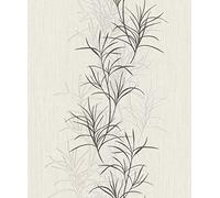 Rasch Papel pintado no tejido (Botanical) blanco 10,05 m x 0,53 m #Rocknrolle 536027