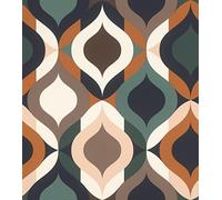 Rasch Papel pintado no tejido (Botanical) Verde 10,05 m x 0,53 m Selection Vinilo/Fieltro 463729