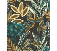 Rasch paperhangings Florentine III 485561 - Papel pintado para pared (10,05 x 0,53 m), color negro