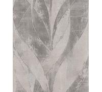 Rasch paperhangings WTD 520040 - Papel pintado (10,05 m x 0,53 m), color gris