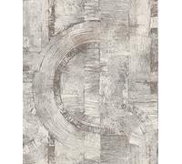 Rasch paperhangings WTD 554779 - Papel pintado (10,05 m x 0,53 m), color gris y marrón