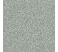 Rasch 252958 Sauce Hojas Papel Pintado Verde Salvia 10? M Rollo Tranquilo Patrón