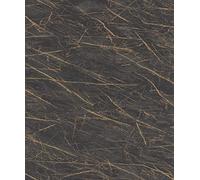 Rasch Tapeten 428964 - Papel pintado (10,05 x 0,53 m), color negro dorado