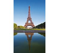 Rasch Tapeten 848700 - Papel pintado fotográfico sobre fieltro con Torre Eiffel en París, Francia - 2,65 m x 1,59 m (largo x ancho)