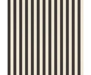 Rasch Tesa Lenny Papel pintado autoadhesivo a rayas, papel pintado no tejido, rayas en blanco y negro, texturizado, sin pegamento, reutilizable, sin dejar residuos, extraíble, 6,00 m x 0,53 m