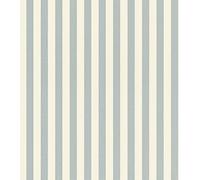 Rasch Trianon XIII 570328 - Papel pintado no tejido (10,05 m x 0,53 m), color azul y blanco