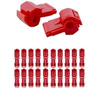 RASENFREUND - 20 terminales de conexión para estación de carga robótica de cable de límite de cortacésped - Terminales de derivación de conector en T - Compatible con Gardena, Husqvarna, Worx, etc