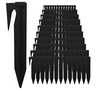 RASENFREUND 200 ganchos de fijación para robot cortacésped, anclajes de tierra, accesorios de fijación para cable de limitación compatible con Gardena/Bosch/Husqvarna/WORX/HONDA/ROBOMOW