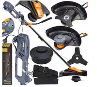 Rasentrimmer Eléctrico Cortabordes Trimmer Set Accesorios Hilo 2500W