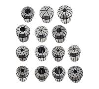 raseparter ER25 - Juego de pinzas de resorte de 1/8 a 5/8 pulgadas, paquete de 12 unidades para grabado y fresado CNC