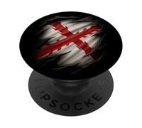 Rasgado Bandera Tercio Don Blas de Lezo España Tercio Viejo PopSockets PopGrip Adhesivo