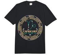 Rasgos de Capricornio Horóscopo Fecha del Zodiaco Capricornio Divertido Comfort Colors Adult Heavyweight T-Shirt