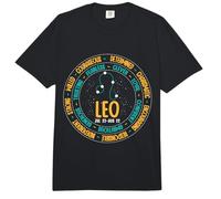 Rasgos de Leo Horóscopo Zodiaco Fecha Divertido Leo Comfort Colors Adult Heavyweight T-Shirt