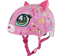 Raskullz Fit System Casco para niños pequeños, 48-52 cm, Juventud Unisex, Astro Cat Rosa, 48-52cm