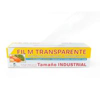 RASMACOR | Film Transparente Alimentario 300 m | Calidad Profesional | Papel Film Elástico para Cocina, Catering y Hostelería, Tatuajes, Restaurantes, | Rollo de Film Industrial