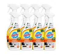 RASMACOR Limpiador Disclin Multiusos Vinagre y Bicarbonato 720 ml | Pack 6 Unidades | Limpieza de Encimeras, Campanas, Electrodomésticos y Superficies Lavable