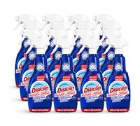 RASMACOR Limpiador Disclin Multiusos y Cristales Spray 750 ml | Brillo Sin Marcas | Pack 12 Unidades