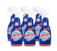 RASMACOR Limpiador Disclin Multiusos y Cristales Spray 750 ml | Brillo Sin Marcas | Pack 6 Unidades