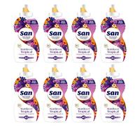 Rasmacor | Pack 8 unidades SÁN Perfumador para Ropa Lavadora | Fragancia Atardecer Tropical | Duradera 40 Lavados