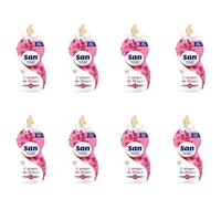 Rasmacor | Pack 8 unidades SÁN Perfumador para Ropa Lavadora | Fragancia Campo de Flores | Duradera 40 Lavados
