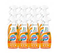 RASMACOR Spray Vinagre de Limpieza Naranja Multiusos Disclin 750 ml | Pack 12 Unidades | Limpiador para Hogar, Cocina, Baño y Superficies Lavables