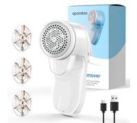 Rasoir Anti Pelotillas, Aparato Anti Pelotillas con 3 Cuchillas Reemplazables, Anti Pelotillas para Ropa, Rasoir Anti Pelotillas Eléctrico para Ropa de Cama y Muebles, Rasoir Recargable Anti