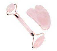 Raspador de cuerpo natural Placa de raspado Placa de raspado para un cuerpo sano para aliviar el dolor para uso adulto para calentar los meridianos(Rose gold)